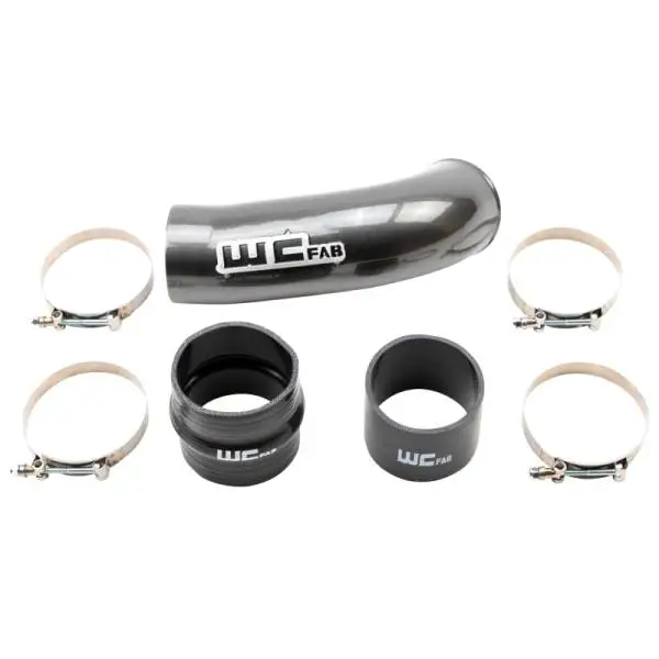 Wehrli 2020-2024 Chevrolet 6.6L L5P Duramax 4in Intake Pipe (Use w/OEM Air Box) - Bengal Red thumbnail 2