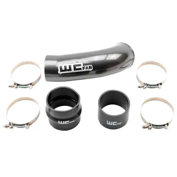 Wehrli 2020-2024 Chevrolet 6.6L L5P Duramax 4in Intake Pipe (Use w/OEM Air Box) - Candy Red thumbnail 2