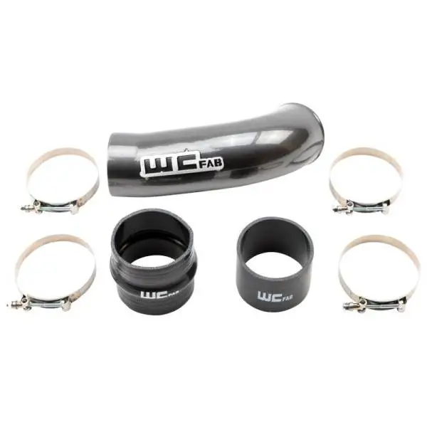 Wehrli 2020-2024 Chevrolet 6.6L L5P Duramax 4in Intake Pipe (Use w/OEM Air Box) - Sparkle Copper thumbnail 3