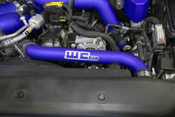 Wehrli 17-19 Chevrolet 6.6L L5P Duramax Upper Coolant Pipe - Candy Purple thumbnail 5