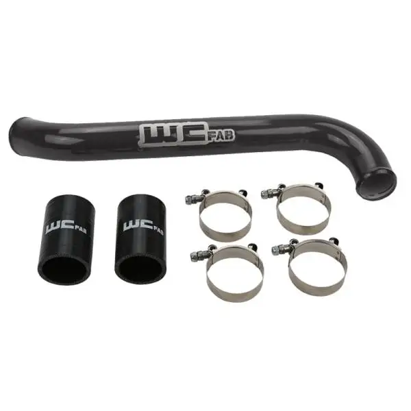Wehrli 17-19 Chevrolet 6.6L L5P Duramax Upper Coolant Pipe - Kiwi Green thumbnail 2