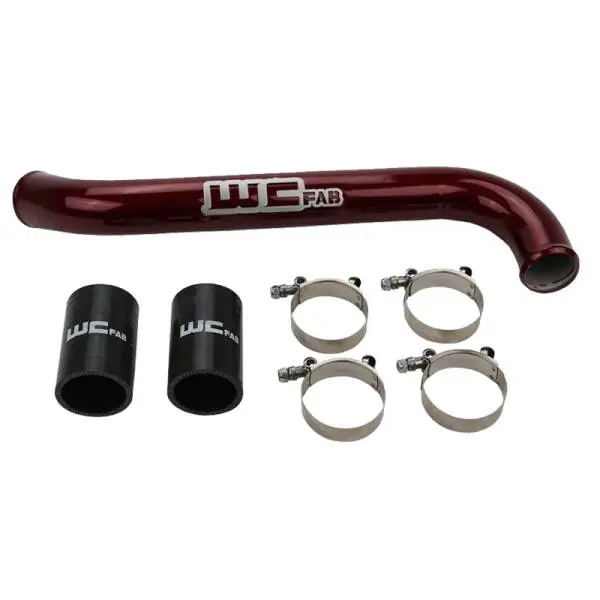 Wehrli 17-19 Chevrolet 6.6L L5P Duramax Upper Coolant Pipe - WCFab Red thumbnail 2