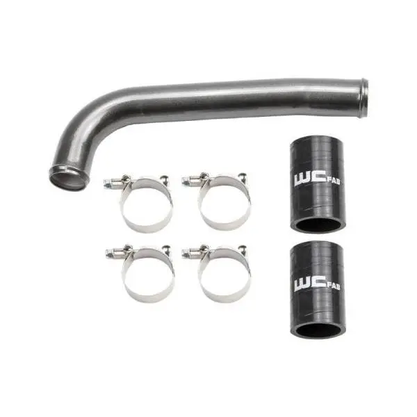 Wehrli 01-05 Chevrolet 6.6L LB7/LLY Duramax Upper Coolant Pipe - Gloss White thumbnail 2