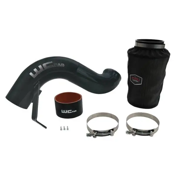 Wehrli 07.5-09 Dodge 6.7L Cummins 4in Intake Kit - Gloss Black thumbnail 2