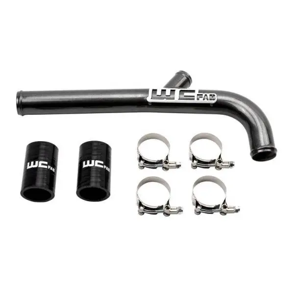 Wehrli 13-15 Dodge Cummins 6.7L w/Dual Radiator Upper Coolant Pipe - Bengal Red image 3