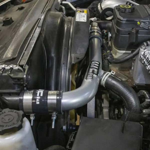 Wehrli 13-15 Dodge Cummins 6.7L w/Dual Radiator Upper Coolant Pipe - Bengal Red image 6