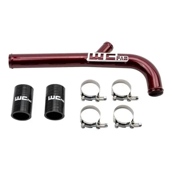 Wehrli 13-15 Dodge Cummins 6.7L w/Dual Radiator Upper Coolant Pipe - Gloss White image 4