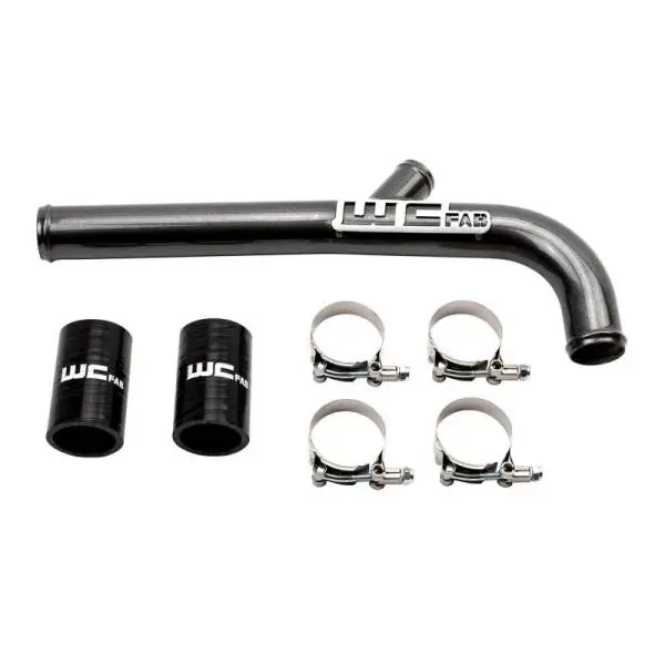 Wehrli 13-15 Dodge Cummins 6.7L w/Dual Radiator Upper Coolant Pipe - Sparkle Granny Smith thumbnail 3