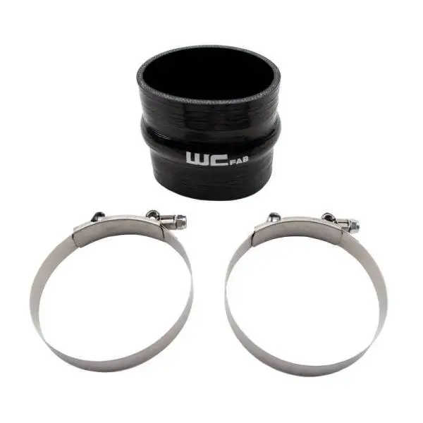 Wehrli 4in ID x 4in Long Silicone Hump Boot and Clamp Kit - Replacement image 2