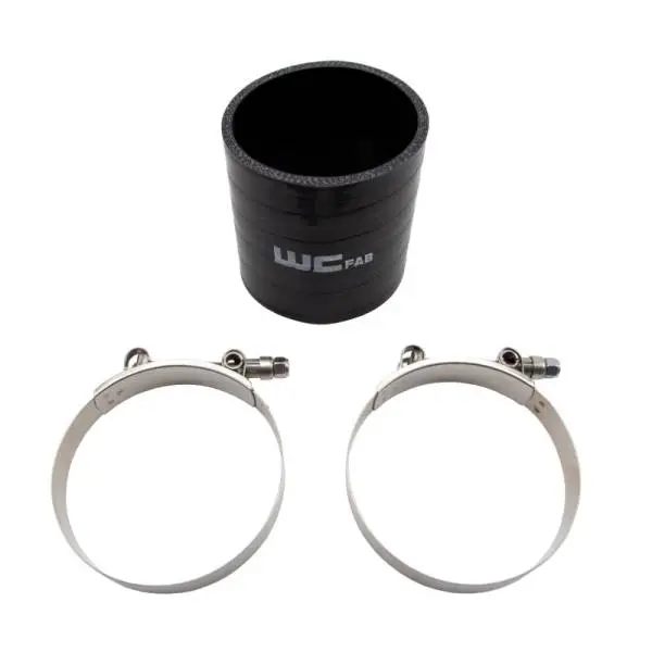 Wehrli 3.5in ID x 4in Long Silicone Boot and Clamp Kit image 2