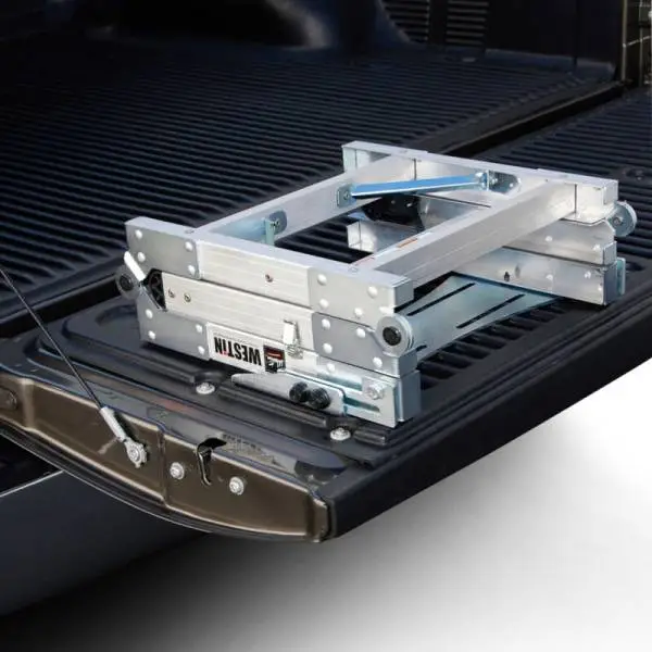 Westin Truck-Pal Tailgate Ladder - Aluminum thumbnail 2