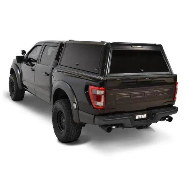 Westin EXP Truck Cap COMPLETE KIT A + BS (21-25 Ford F-150/Lightning/Raptor CC 5.5ft. Bed) - Black image 6