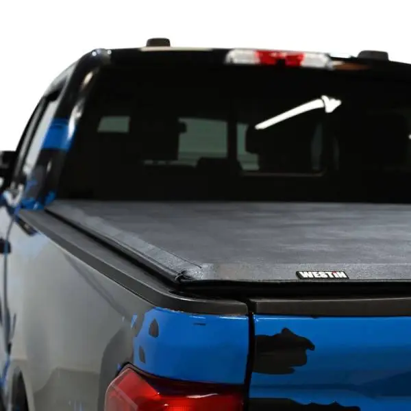 Westin 17-24 Ford F-250/350 Super Duty 6.75ft. Bed Soft Roll Tonneau Cover - Black image 12
