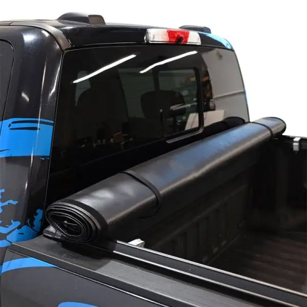 Westin 17-24 Ford F-250/350 Super Duty 6.75ft. Bed Soft Roll Tonneau Cover - Black image 24