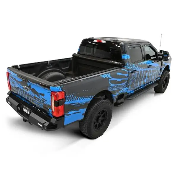 Westin 17-24 Ford F-250/350 Super Duty 6.75ft. Bed Soft Roll Tonneau Cover - Black image 30