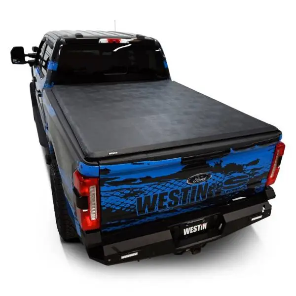 Westin 17-24 Ford F-250/350 Super Duty 6.75ft. Bed Soft Roll Tonneau Cover - Black image 33
