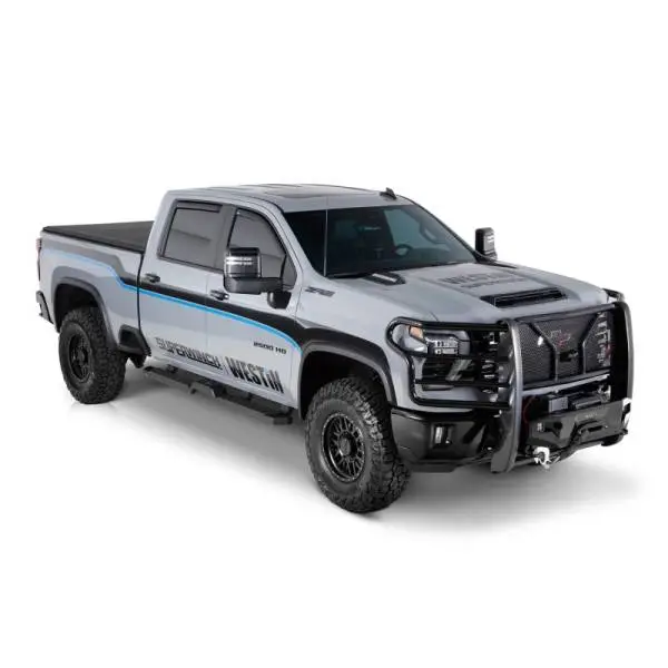 Westin 2024 Chevrolet Silverado 2500HD Soft Roll Tonneau Cover - Black image 17