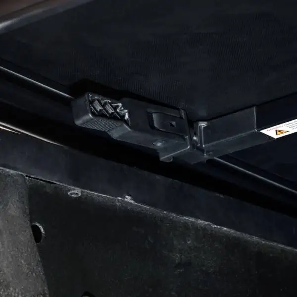 Westin 17-24 Ford F-250/350 Super Duty 6.75ft. Bed Soft Tri-Fold Tonneau Cover - Black thumbnail 11
