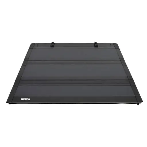Westin 08-16 Ford Super Duty 6ft.10in. Bed Hard Tri-Fold Tonneau Cover - Black