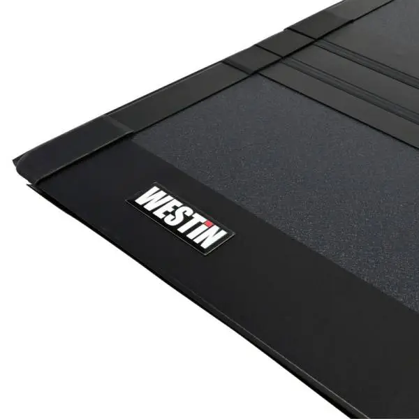 Westin 20-26 Chevrolet/GMC 2500HD 3500HD 6ft. 9in. Bed Hard Tri-Fold Tonneau Cover - Black thumbnail 9