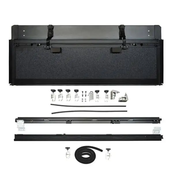 Westin 20-26 Chevrolet/GMC 2500HD 3500HD 6ft. 9in. Bed Hard Tri-Fold Tonneau Cover - Black thumbnail 10