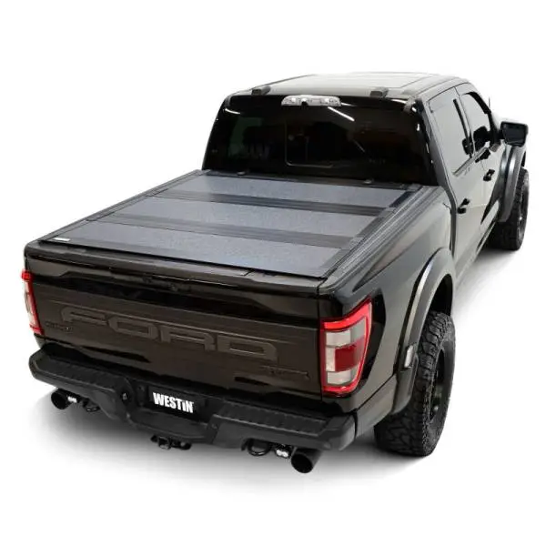 Westin 15-25 Ford F-150 5ft. 7in. Bed Hard Tri-Fold Tonneau Cover - Black thumbnail 15