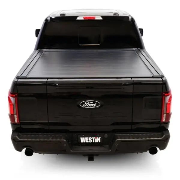 Westin 15-25 Ford F-150 (Incl. 22-25 Lightning) 5.5ft Bed Electric Retractable Tonneau Cover - Black image 4