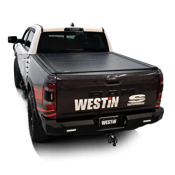 Westin 19-26 RAM 1500 New Body 5ft 7in. (67in) Bed Electric Retractable Tonneau Cover - Black image 10