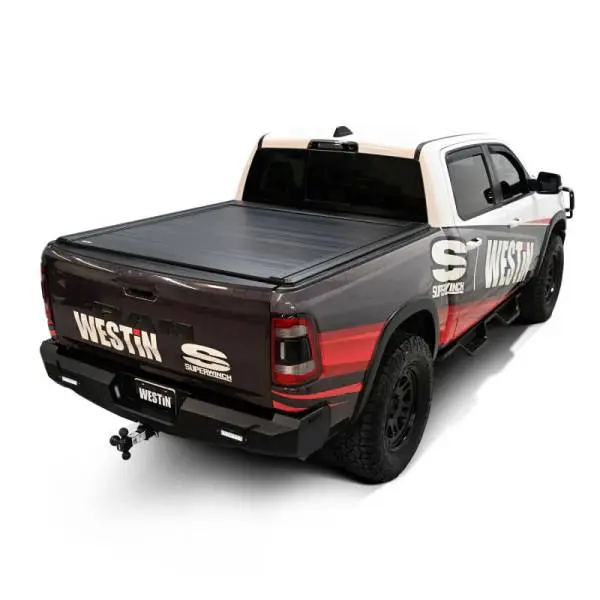 Westin 19-26 RAM 1500 New Body 5ft 7in. (67in) Bed Electric Retractable Tonneau Cover - Black image 12