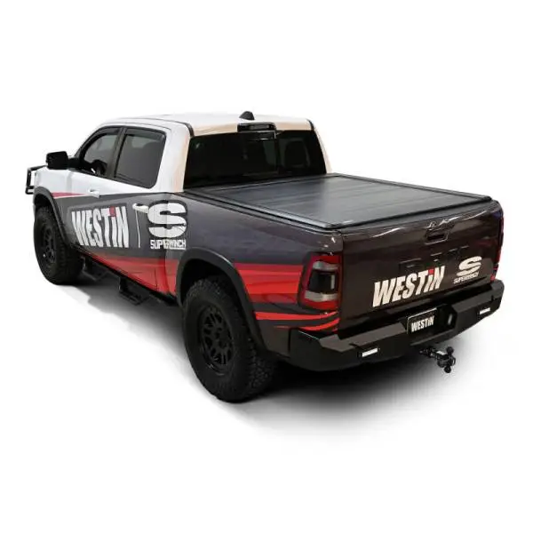 Westin 19-26 RAM 1500 New Body 5ft 7in. (67in) Bed Electric Retractable Tonneau Cover - Black image 13