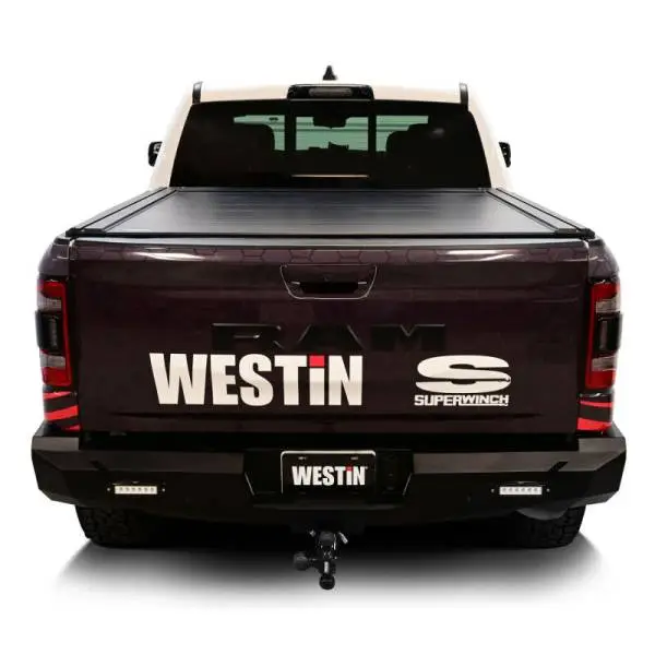 Westin 19-26 RAM 1500 New Body 5ft 7in. (67in) Bed Electric Retractable Tonneau Cover - Black image 14
