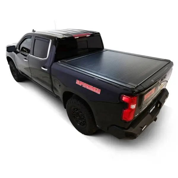 Westin 19-26 Chev/GMC Silverado/Sierra 1500 5ft 8in Bed Electric Retractable Tonneau Cover - Black image 3