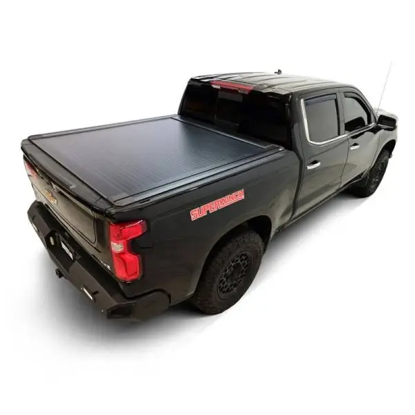 Westin 19-26 Chev/GMC Silverado/Sierra 1500 5ft 8in Bed Electric Retractable Tonneau Cover - Black image 7