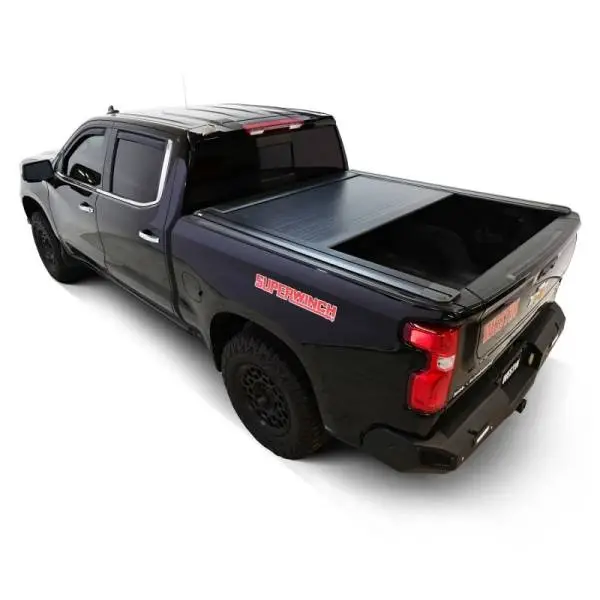 Westin 19-26 Chev/GMC Silverado/Sierra 1500 5ft 8in Bed Electric Retractable Tonneau Cover - Black image 9