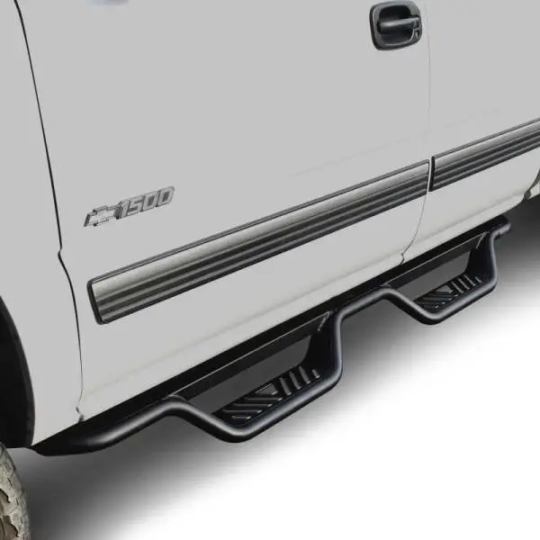 Westin 99-13 Chevrolet Silverado 1500 (Ext. Cab) Outlaw Drop Nerf Step Bars - Textured Black thumbnail 5