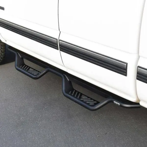Westin 99-13 Chevrolet Silverado 1500 (Ext. Cab) Outlaw Drop Nerf Step Bars - Textured Black thumbnail 7