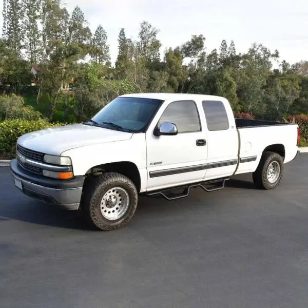 Westin 99-13 Chevrolet Silverado 1500 (Ext. Cab) Outlaw Drop Nerf Step Bars - Textured Black thumbnail 9