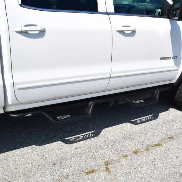 Westin 04-13 Chevrolet Silverado Outlaw Drop Nerf Step Bar - Textured Black thumbnail 5