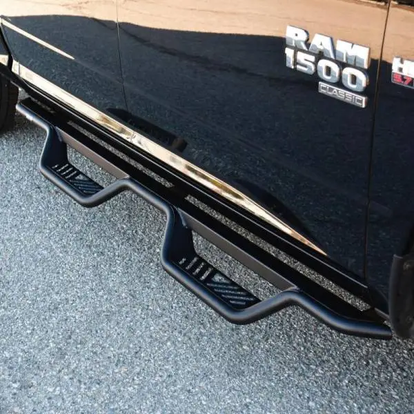 Westin 19-23 RAM 1500 Classic Crew Cab Outlaw Drop Nerf Step Bars - Textured Black image 4