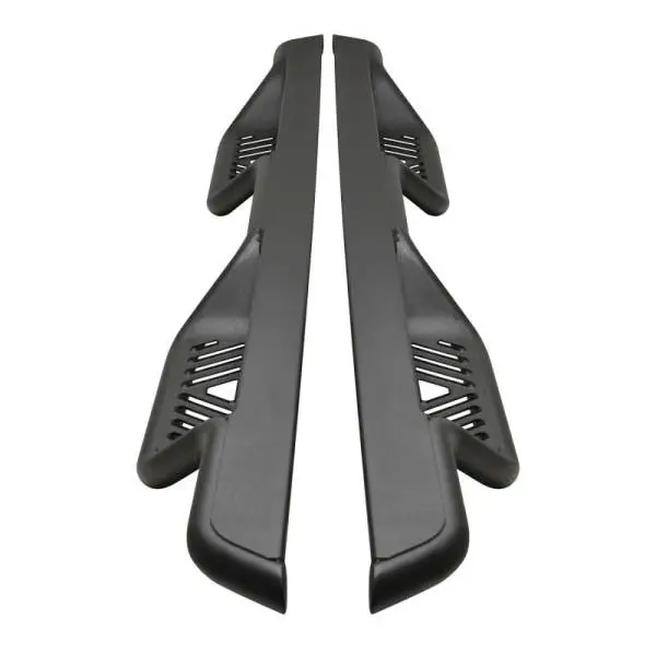 Westin 14-18 Chevrolet Silverado/GMC Sierra Crew Cab Outlaw Nerf Step Bars (Excl. Diesel) -Text. Blk image 3