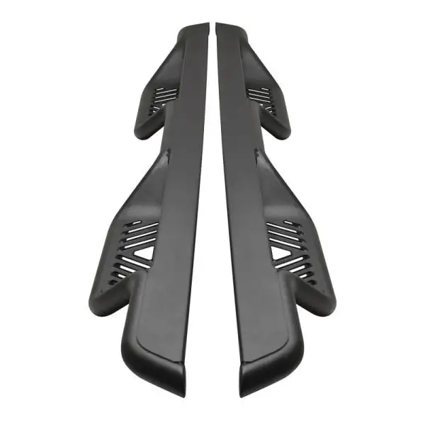 Westin 14-18 Chevrolet Silverado/GMC Sierra Crew Cab Outlaw Nerf Step Bars (Excl. Diesel) -Text. Blk image 10