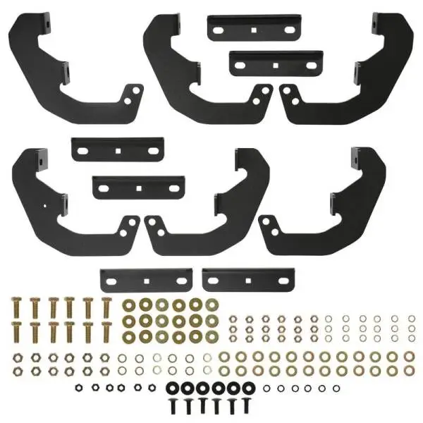 Westin 15-22 Ford F-150 SuperCrew / 17-22 F-250/350 Crew Cab Outlaw Nerf Step Bars - Textured Black image 12