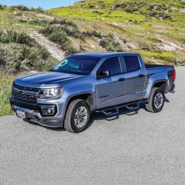 Westin 15-22 Chevrolet Colorado / GMC Canyon Crew Cab Outlaw Nerf Step Bars - Textured Black image 7