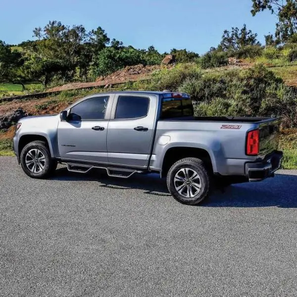 Westin 15-22 Chevrolet Colorado / GMC Canyon Crew Cab Outlaw Nerf Step Bars - Textured Black image 8