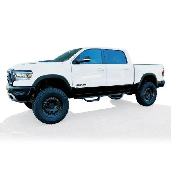 Westin 19-22 Ram 1500 Crew Cab (Excl. 19-22 Ram 1500 Classic) Outlaw Nerf Step Bars - Textured Black image 4