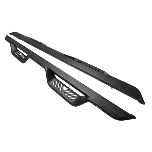 Westin 19-22 Chevrolet Silverado / GMC Sierra Crew Cab Outlaw Nerf Step Bars - Textured Black thumbnail 9
