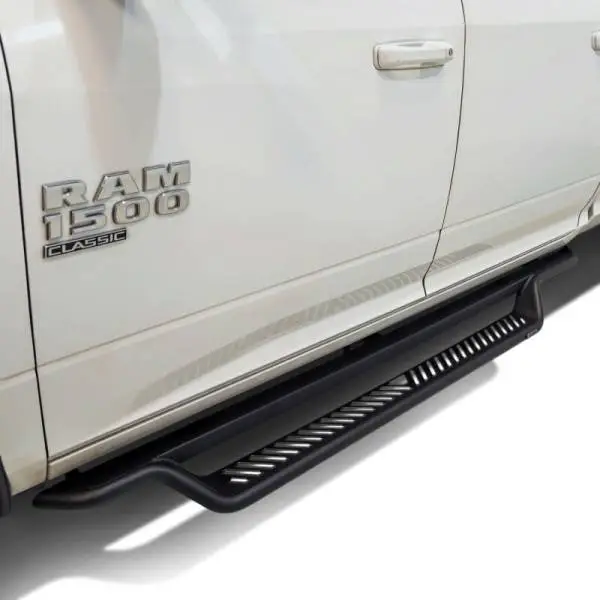 Westin 09-18 RAM 1500 CC / 10-24 RAM 2500/3500 CC Outlaw Drop Running Boards - Tex. Blk thumbnail 10