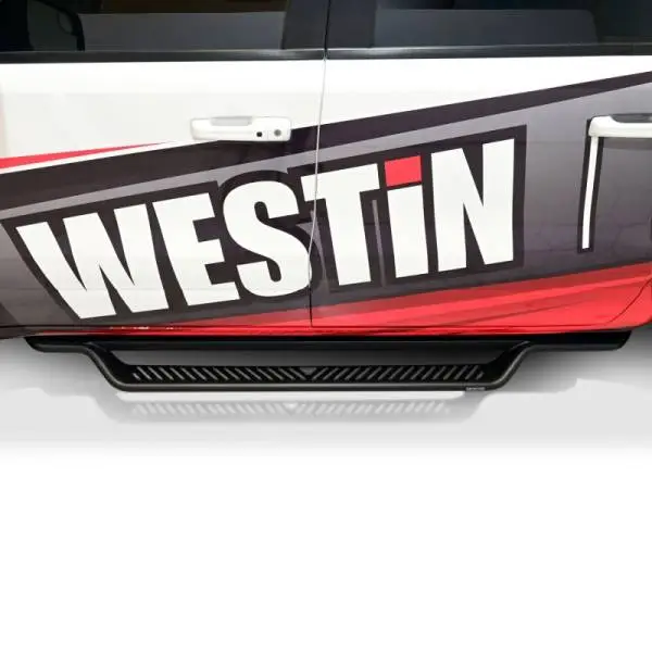 Westin 19-25 RAM 1500 CC (Excl. 1500 Classic) Outlaw Drop Running Boards - Tex. Blk image 10