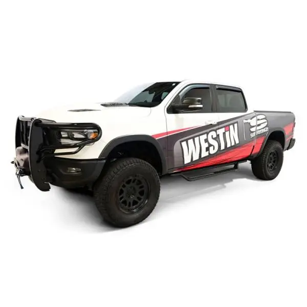 Westin 19-25 RAM 1500 CC (Excl. 1500 Classic) Outlaw Drop Running Boards - Tex. Blk image 13