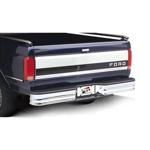 Westin/Fey 67-96 F-Series Style Side / 97-98 F-250/350 HD Surestep Universal Bumper - Chrome thumbnail 4